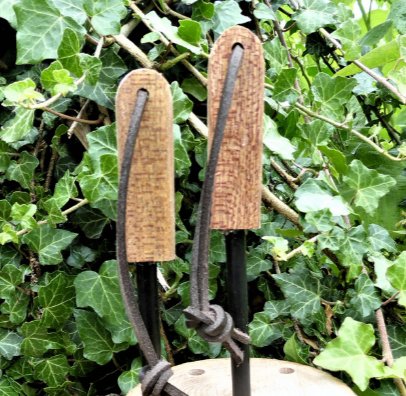 Teak Handled Firesteels for Bushcraft or Survival - Hugginsattic