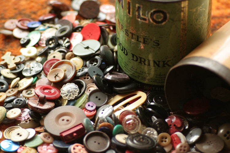 Antler Buttons - Hugginsattic
