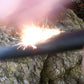 10mm Diameter 100mm Long Firesteel (Ferrocerium Rod) Firesteel Huggins Attic    [Huggins attic]