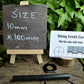 10mm Diameter 100mm Long Firesteel (Ferrocerium Rod) Firesteel Huggins Attic Blank Firesteel with Black Scraper   [Huggins attic]