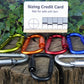 2 x Orange Smooth Screw gate Carabiner. Great to attach to backpacks, bags, keyrings, kettles, tents, and ropes. NOT FOR CLIMBING or HEAVY WEIGHTS  Huggins Attic    [Huggins attic]