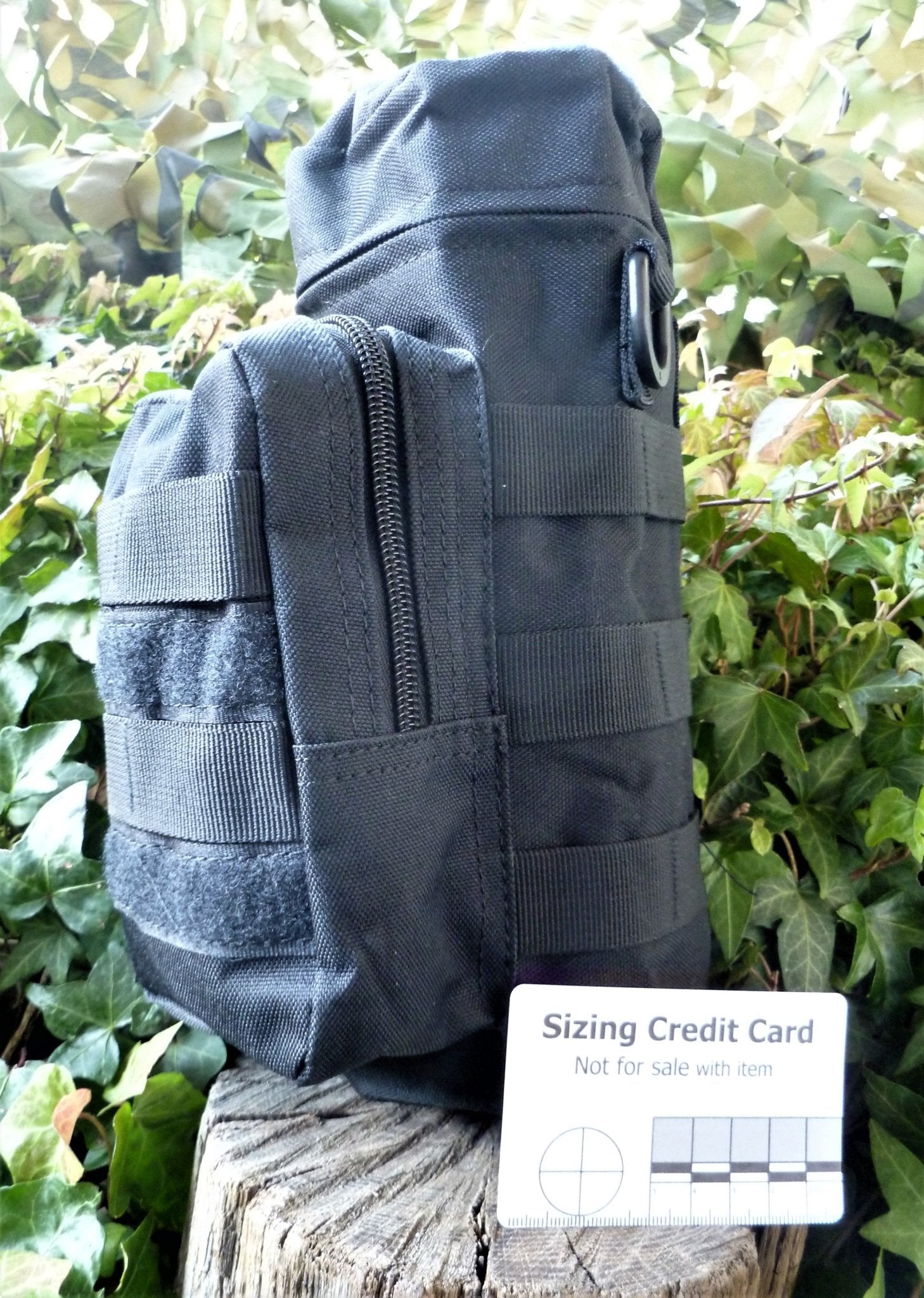 Molle Bottle Pouches choose from 3 Colours Molle Bottle Pouch Huggins Attic Black   [Huggins attic]