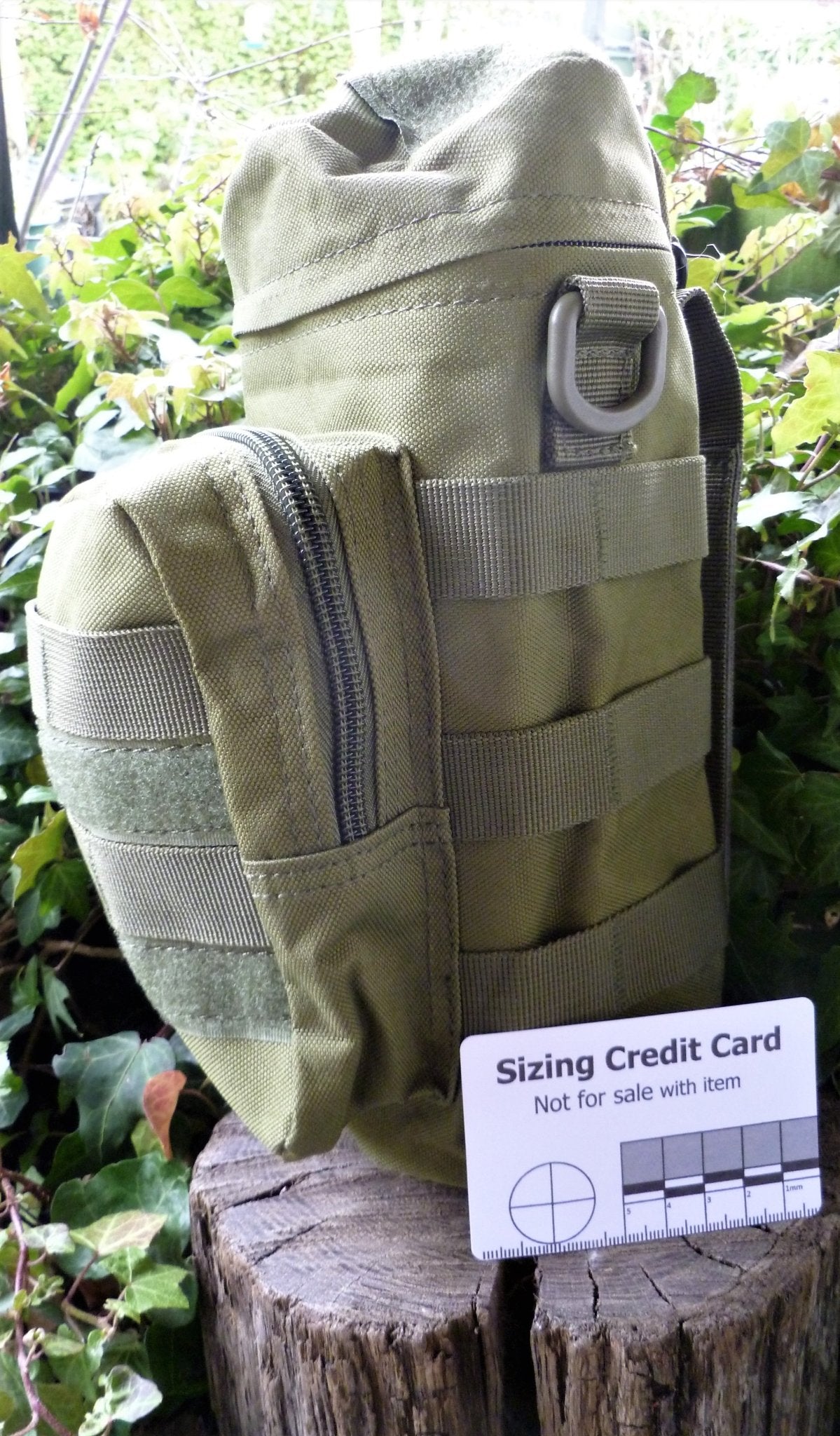 Molle Bottle Pouches choose from 3 Colours Molle Bottle Pouch Huggins Attic Green   [Huggins attic]