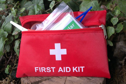 Personal First Aid kit suitable for campers, Trekkers, Bushcraft, Hikers, Kayakers, Backpackers, Bikers, and all outdoors enthusiasts First Aid Huggins Attic    [Huggins attic]