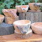 Wooden kuksa mugs with carved animal handles Kuksa Hugginsattic    [Huggins attic]
