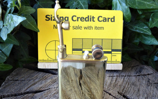 IMCO Brass thin Lighter for EDC and Bushcraft - Hugginsattic