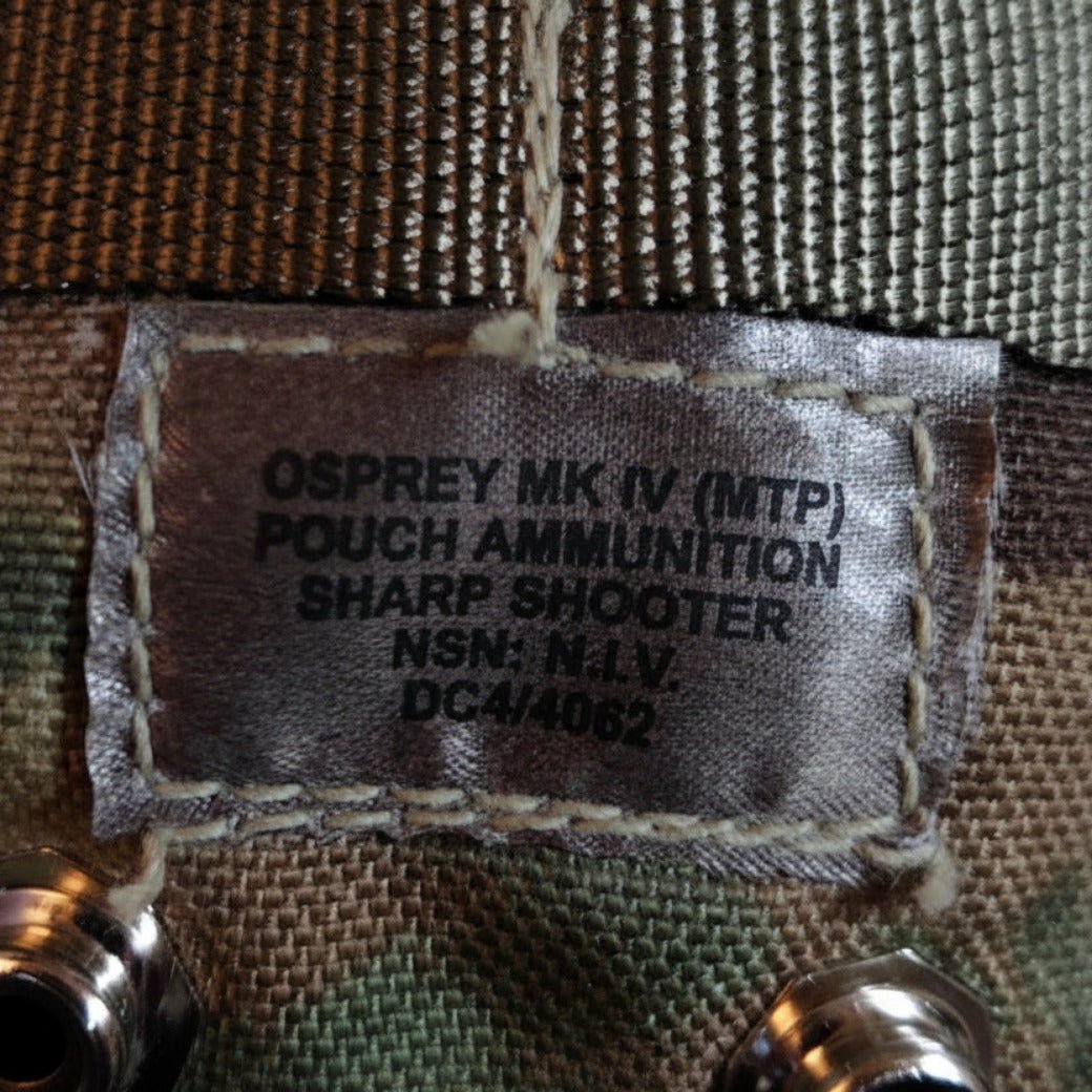 Ammunition SharpShooter MTP Pouch, Single Mag (Osprey Mk4) - Hugginsattic