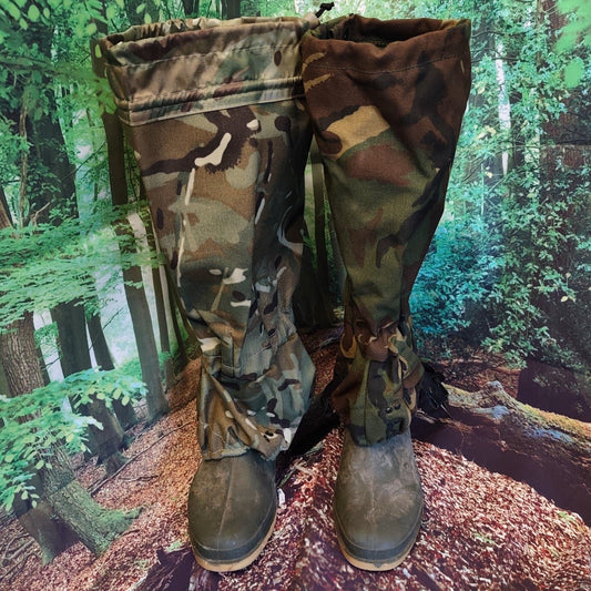 Army Surplus Gaiters in choice of MTP or DPM Gaiters Hugginsattic [Huggins attic]
