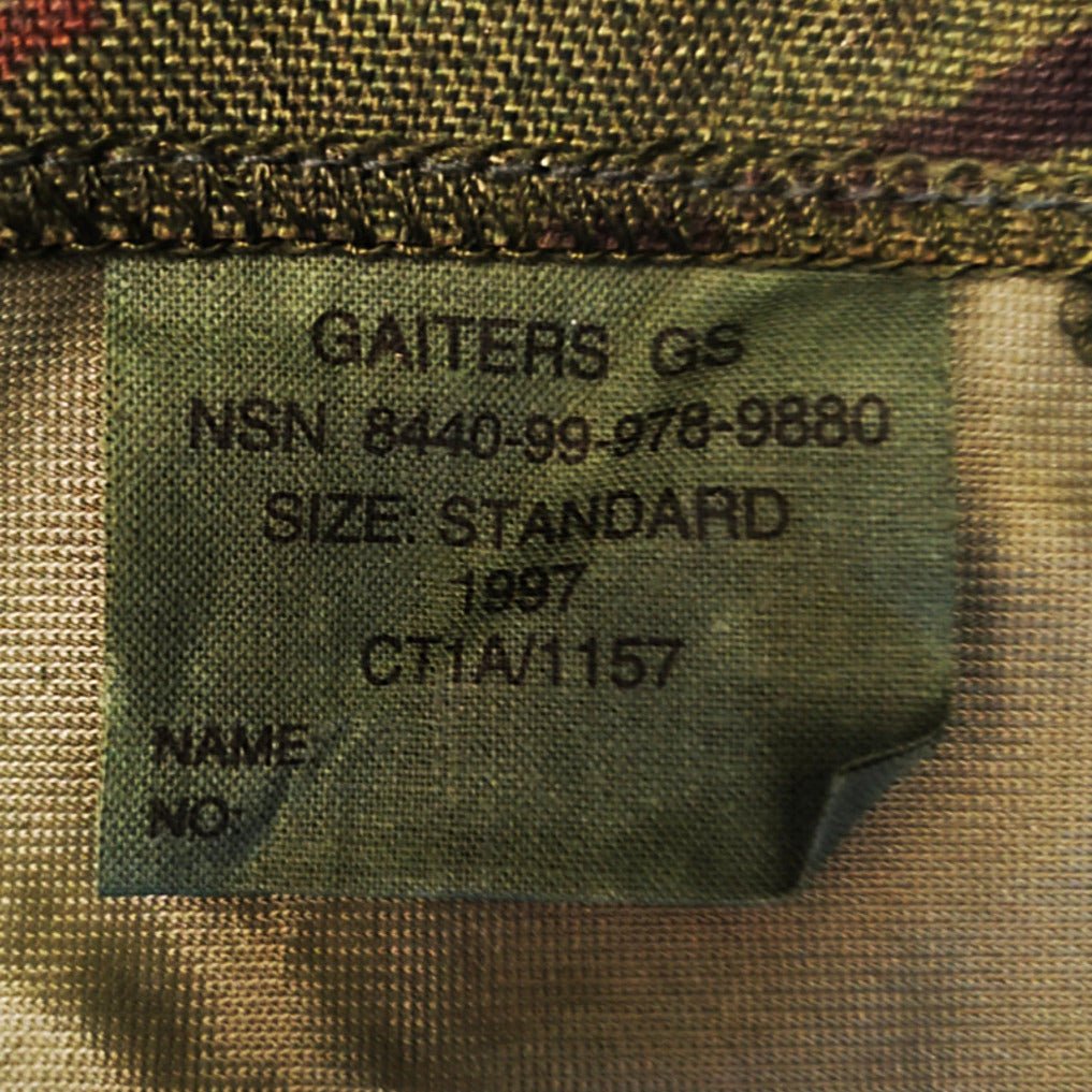 Army Surplus Gaiters in choice of MTP or DPM - Hugginsattic