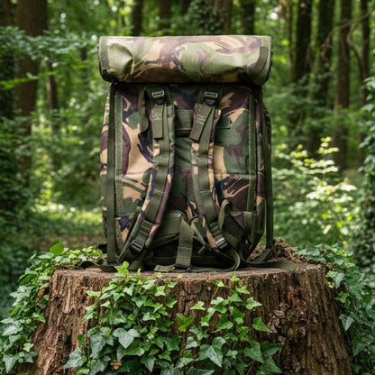British Army Bergen/Rucksack O/A DPM IRR Turtle back Woodland - Hugginsattic