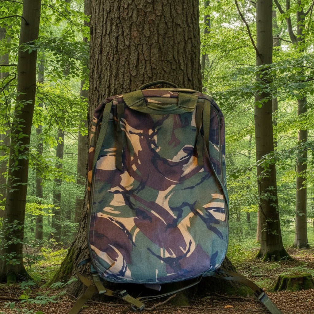 British Army Bergen/Rucksack O/A DPM IRR Turtle back Woodland - Hugginsattic