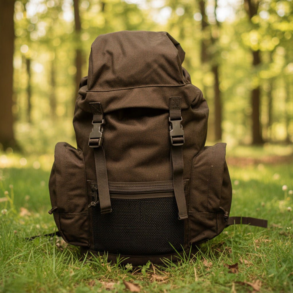 British Army Rucksack 30L - Black Field Pack Day Rucksack 30L - Hugginsattic