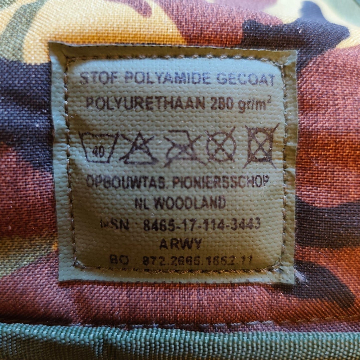 Dutch Army Folding Shovel Pouch Bag various options - Hugginsattic