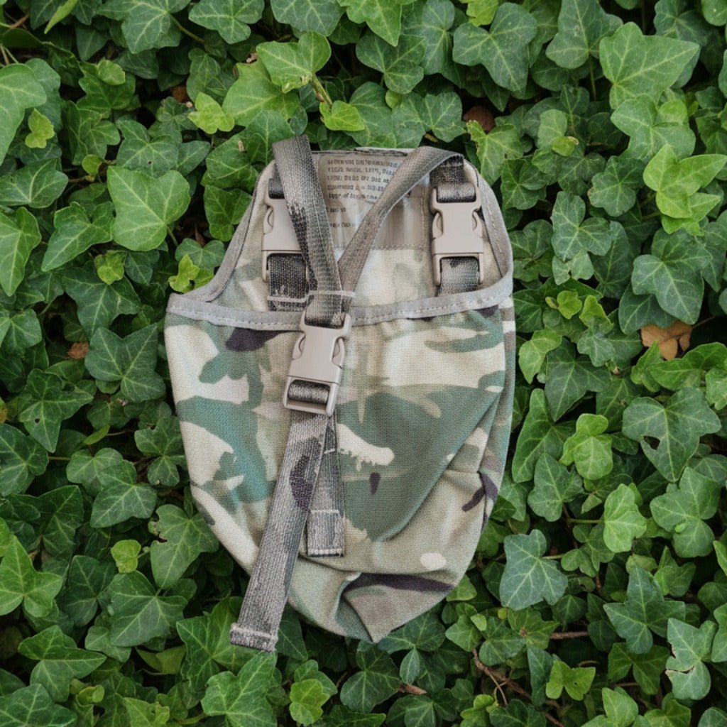 Genuine British Army Entrenching Tool Carrier NSN: 8465-99-856-4304 Army Surplus Hugginsattic [Huggins attic]