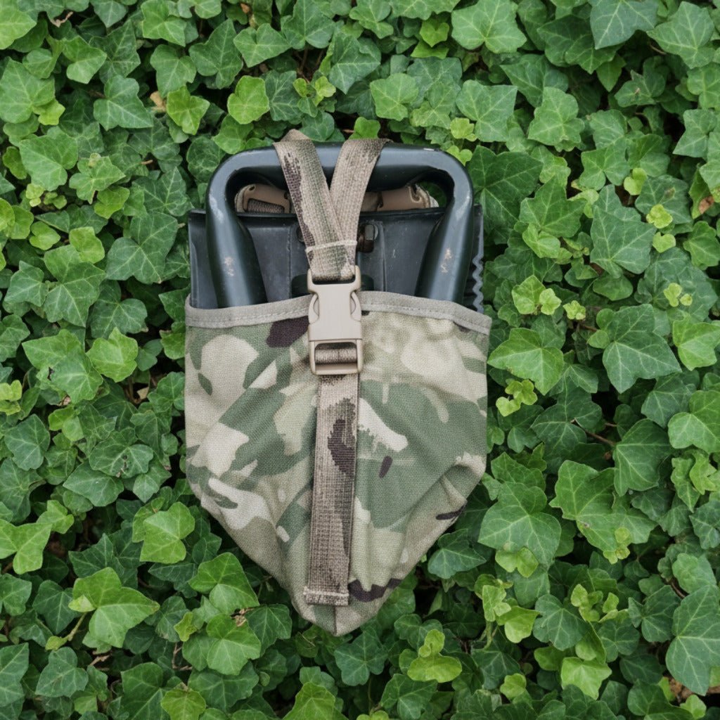 Genuine British Army Entrenching Tool Carrier NSN: 8465-99-856-4304 Army Surplus Hugginsattic [Huggins attic]