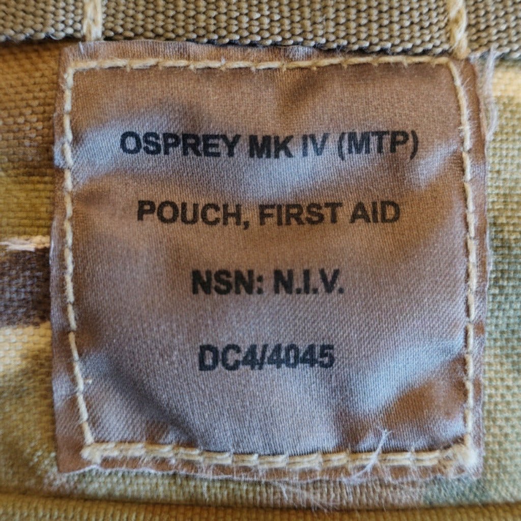 Opsrey MK IV First Aid Pouch (MTP) – Field-Ready Medical Storage Army Surplus Hugginsattic [Huggins attic]