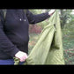 Large Poncho to go over a person wearing a rucksack or use for emergency shelter