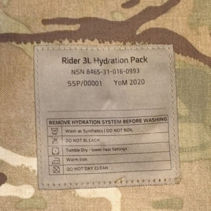 Rider 3L Hydration Pouch - MTP - Hugginsattic