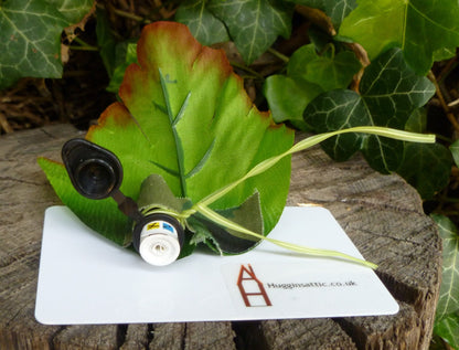 Leaf Nano 1.5ml Geocache tubes/logs - Design 1 Geocache Huggins Attic    [Huggins attic]