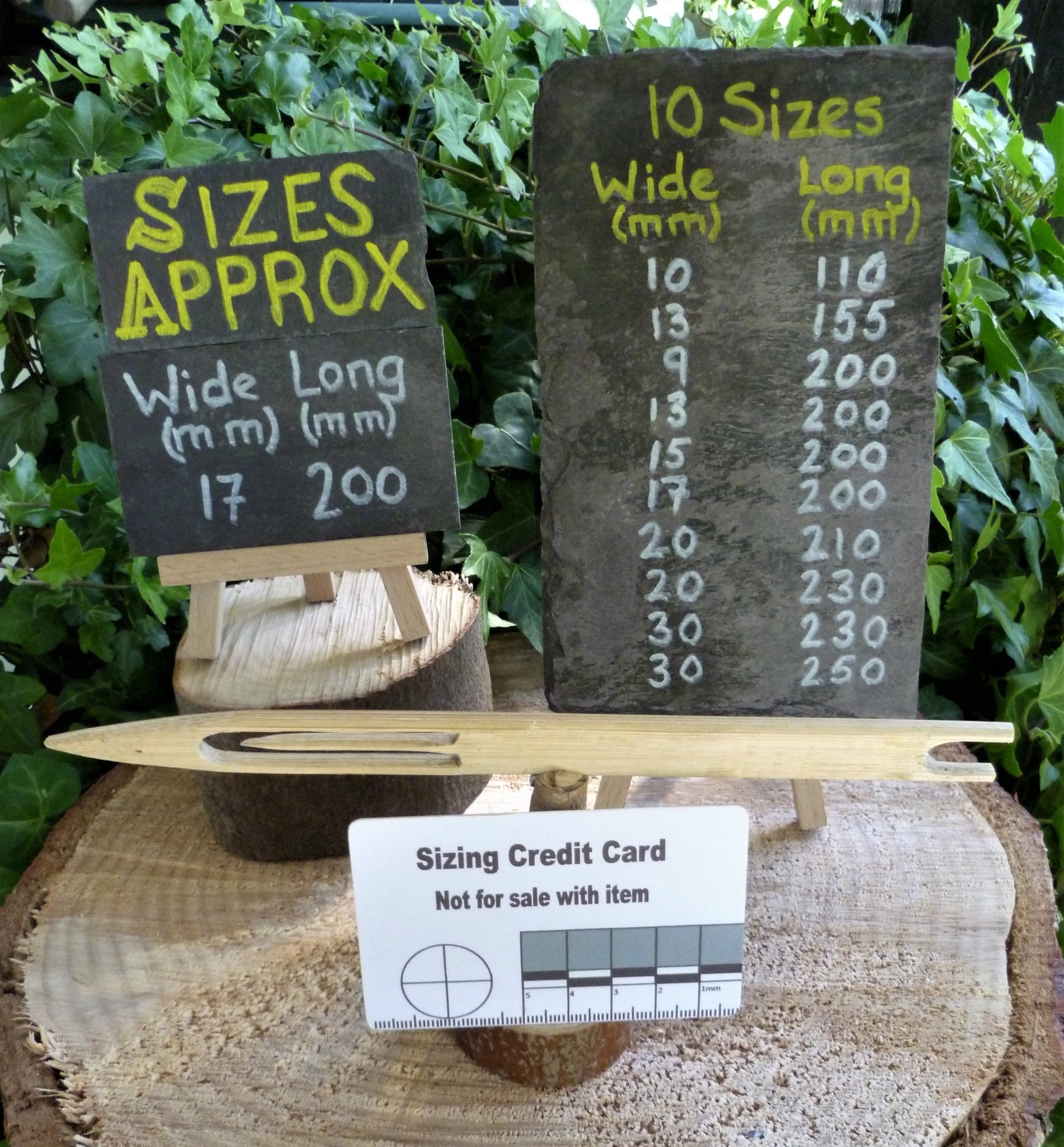 17mm x 200mm Bamboo Net Needles for making – Hugginsattic