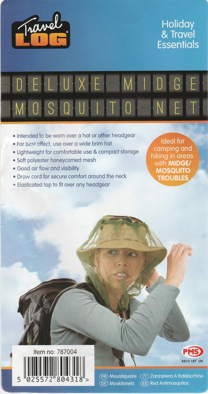 2 x Mosquito head net. Stay comfortable. Mosquito Head Net Huggins Attic    [Huggins attic]