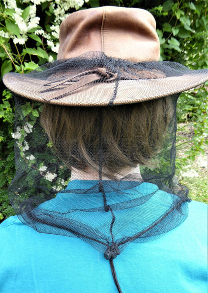 2 x Mosquito head net. Stay comfortable. Mosquito Head Net Huggins Attic    [Huggins attic]