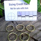 21mm Welded Brass rings leathercraft hardware Brass Ring Huggins Attic 5 - Rings   [Huggins attic]