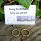 21mm Welded Brass rings leathercraft hardware Brass Ring Huggins Attic 2 - Rings   [Huggins attic]