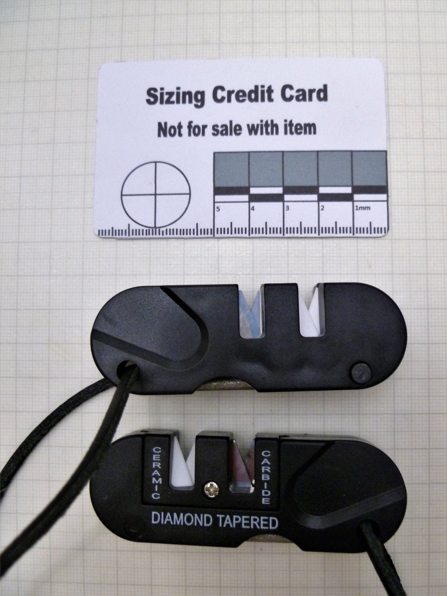 3 Way Pocket Sharpener Ceramic, Carbide, Diamond – Hugginsattic