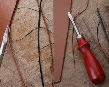 4 Sizes Edge Bevellers Cutters for Leathercraft Bevellers Huggins Attic    [Huggins attic]
