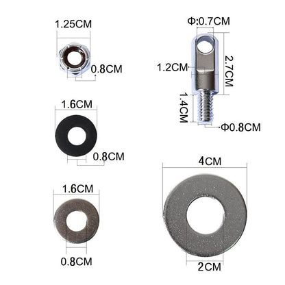 Ammo Lock padlock adapter to secure ammo box Lock Huggins Attic    [Huggins attic]