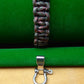 Paracord Buckle Bracelet kits with choice of colours Paracord Huggins Attic Army Camo Silver look buckle  [Huggins attic]