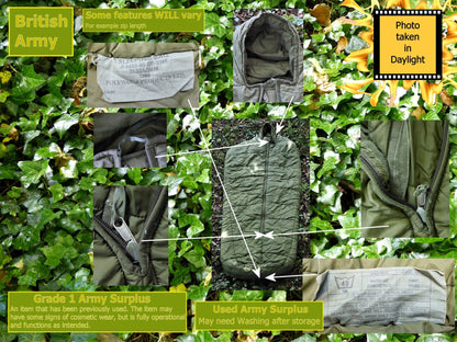 Army Surplus Arctic Sleeping Bag - temps to -30°C Sleeping Bag Huggins Attic    [Huggins attic]