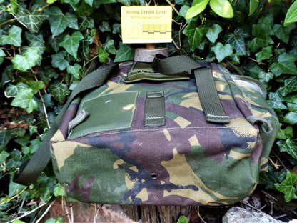 Army Surplus Respirator Case Bag -  hard wearing Bag Huggins Attic    [Huggins attic]