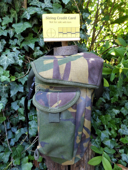 Army Surplus Respirator Case Bag -  hard wearing Bag Huggins Attic    [Huggins attic]