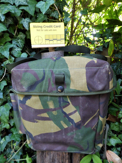 Army Surplus Respirator Case Bag -  hard wearing Bag Huggins Attic    [Huggins attic]