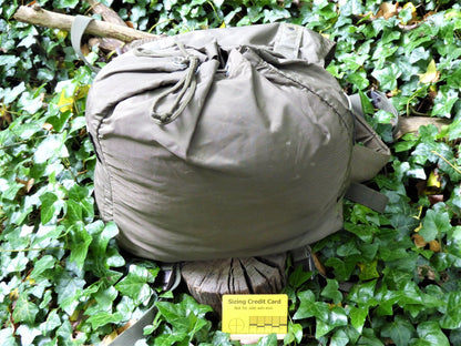 Austrian Olive Drab Daysack Rucksack Backpack Daysack Huggins Attic    [Huggins attic]