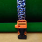 Paracord Buckle Bracelet kits with choice of colours Paracord Huggins Attic Blue Camo Black & Orange plastic whistle Buckle  [Huggins attic]