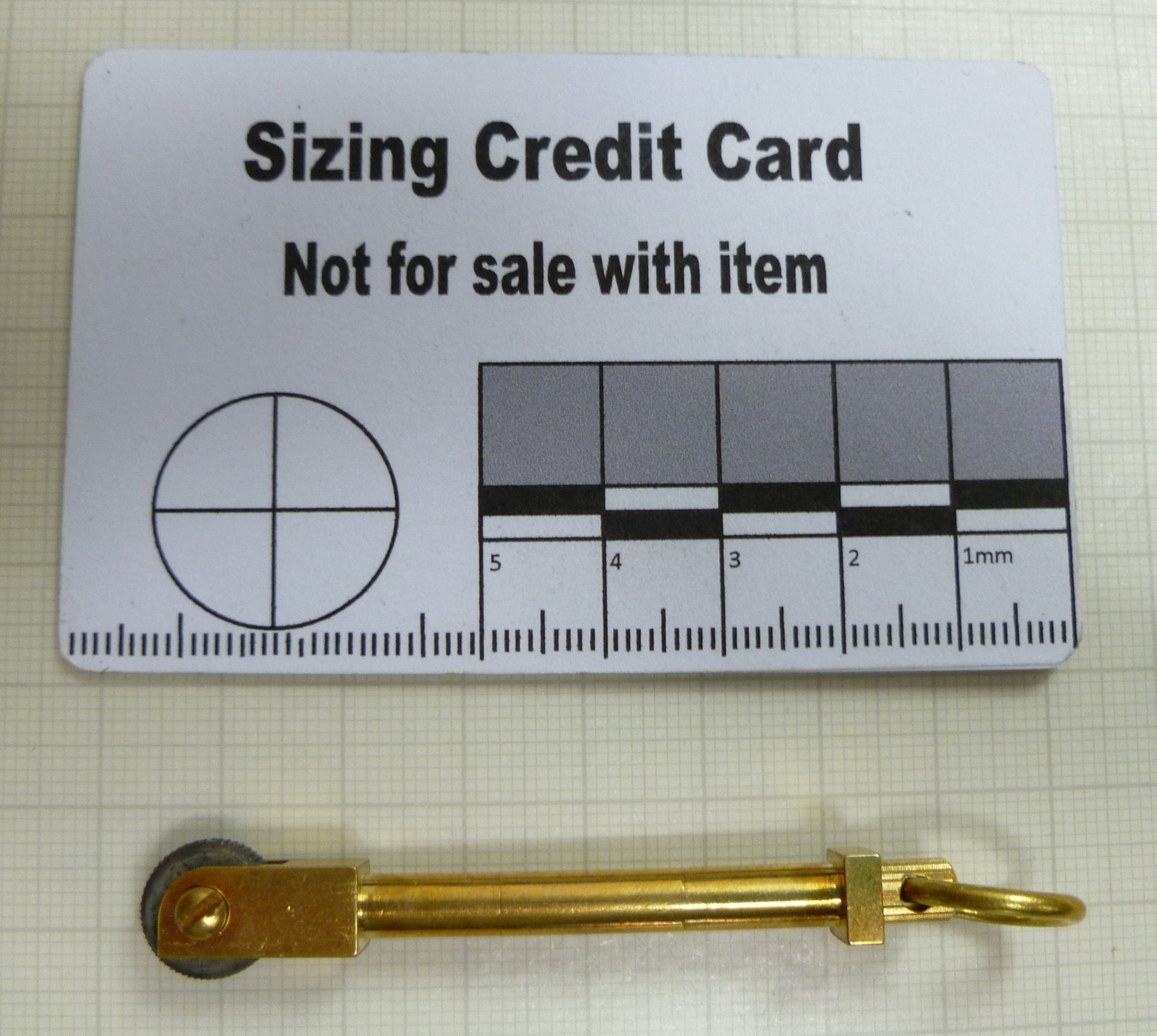 Brass Sparker, bronze split ring & tinder maker Sparker kit Huggins Attic    [Huggins attic]