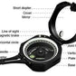 Compass in Case & Instructions with Clinometer, bubble level, sighting mirror and dampened Compass Huggins Attic    [Huggins attic]