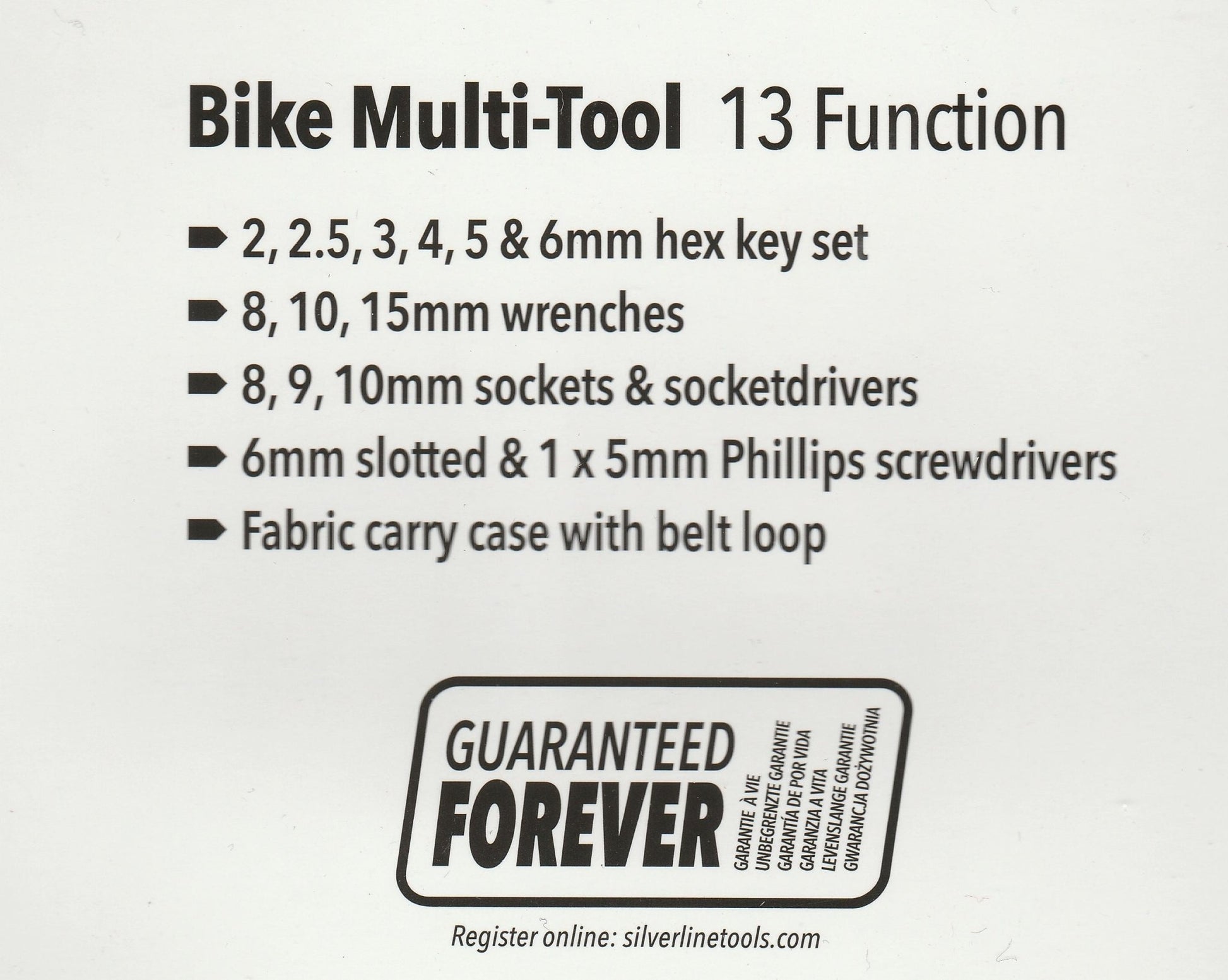 Cycle Multi Tool 13 Function Allen Keys Wrenches Cycle Tool Huggins Attic    [Huggins attic]