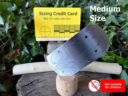 Dog Tag Survival Card, Spear, Fish Hooks Dog tag Huggins Attic Medium   [Huggins attic]
