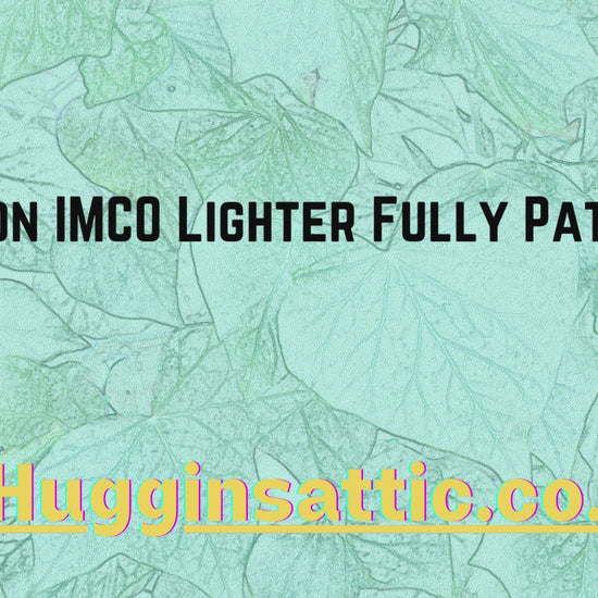 IMITATION IMCO 6800 Patterned Lighter,with candle Lighter Huggins Attic [Huggins attic]
