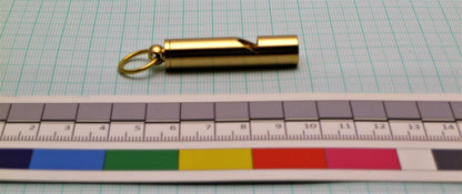 EDC Brass Whistle attach them to your keyring  Huggins Attic    [Huggins attic]