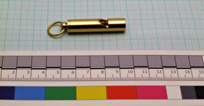 EDC Brass Whistle attach them to your keyring  Huggins Attic    [Huggins attic]