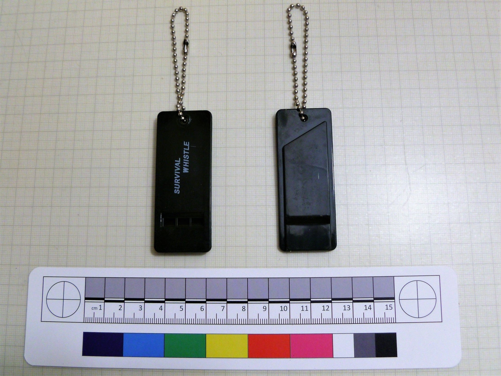 Emergency 3 tone Whistle,  ideal for survival kits Whistle Huggins Attic    [Huggins attic]