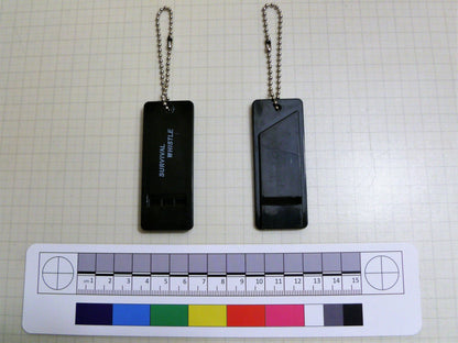 Emergency 3 tone Whistle,  ideal for survival kits Whistle Huggins Attic    [Huggins attic]