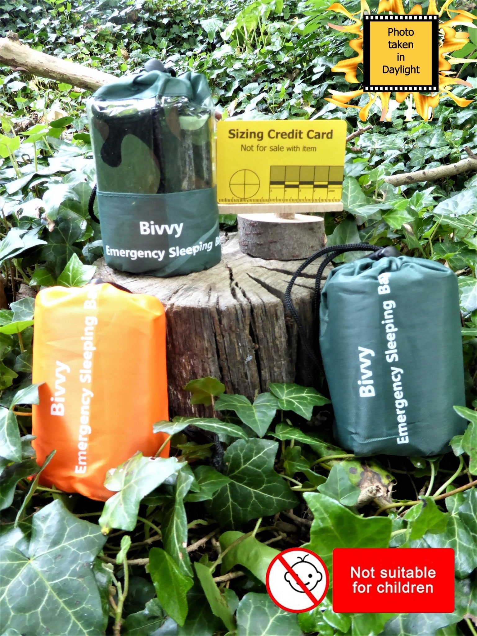 Emergency Bivy Sleeping Bag Bivi 3 Colors  Huggins Attic    [Huggins attic]