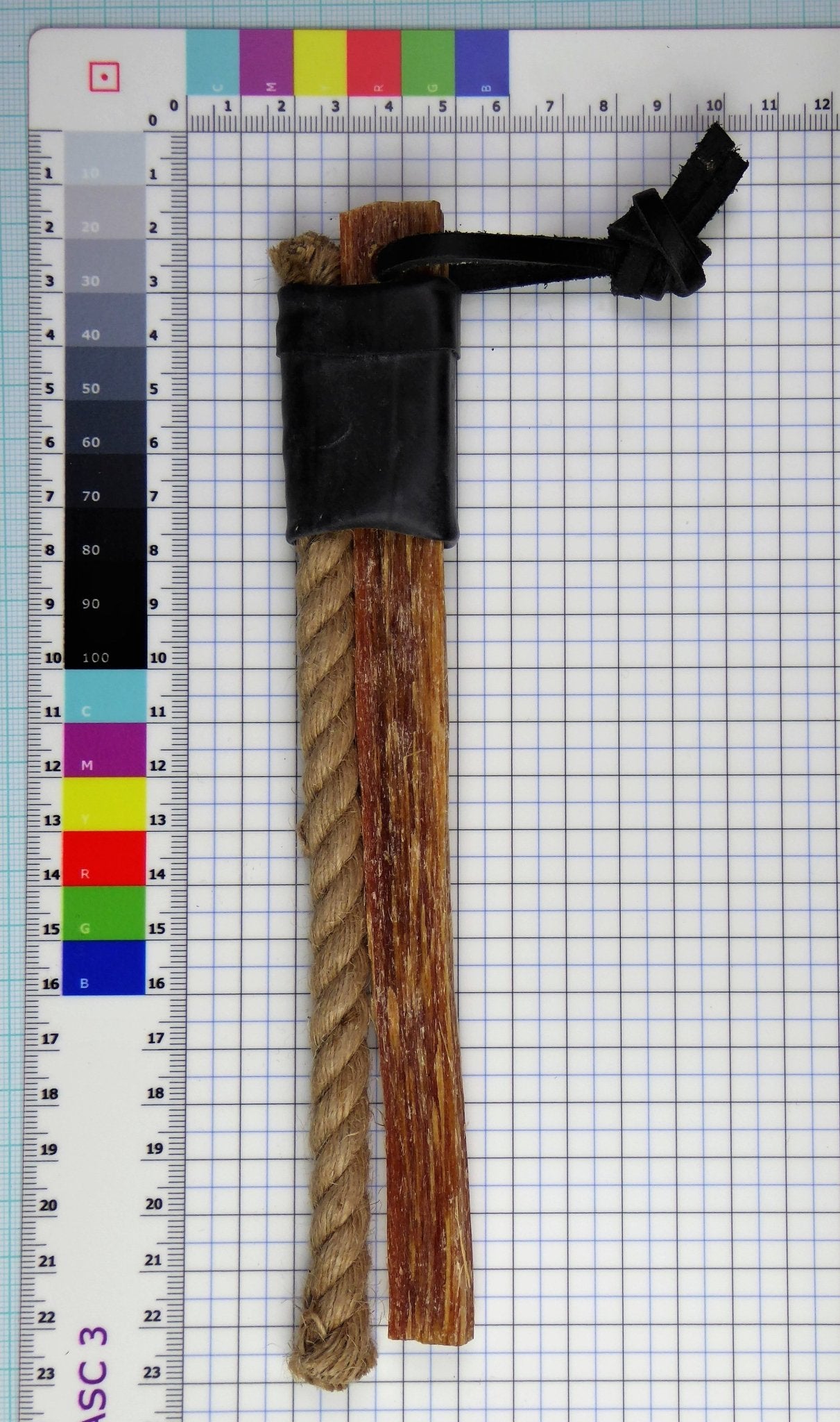 Fatwood stick, Jute Rope & Inner tube Bushcraft – Hugginsattic