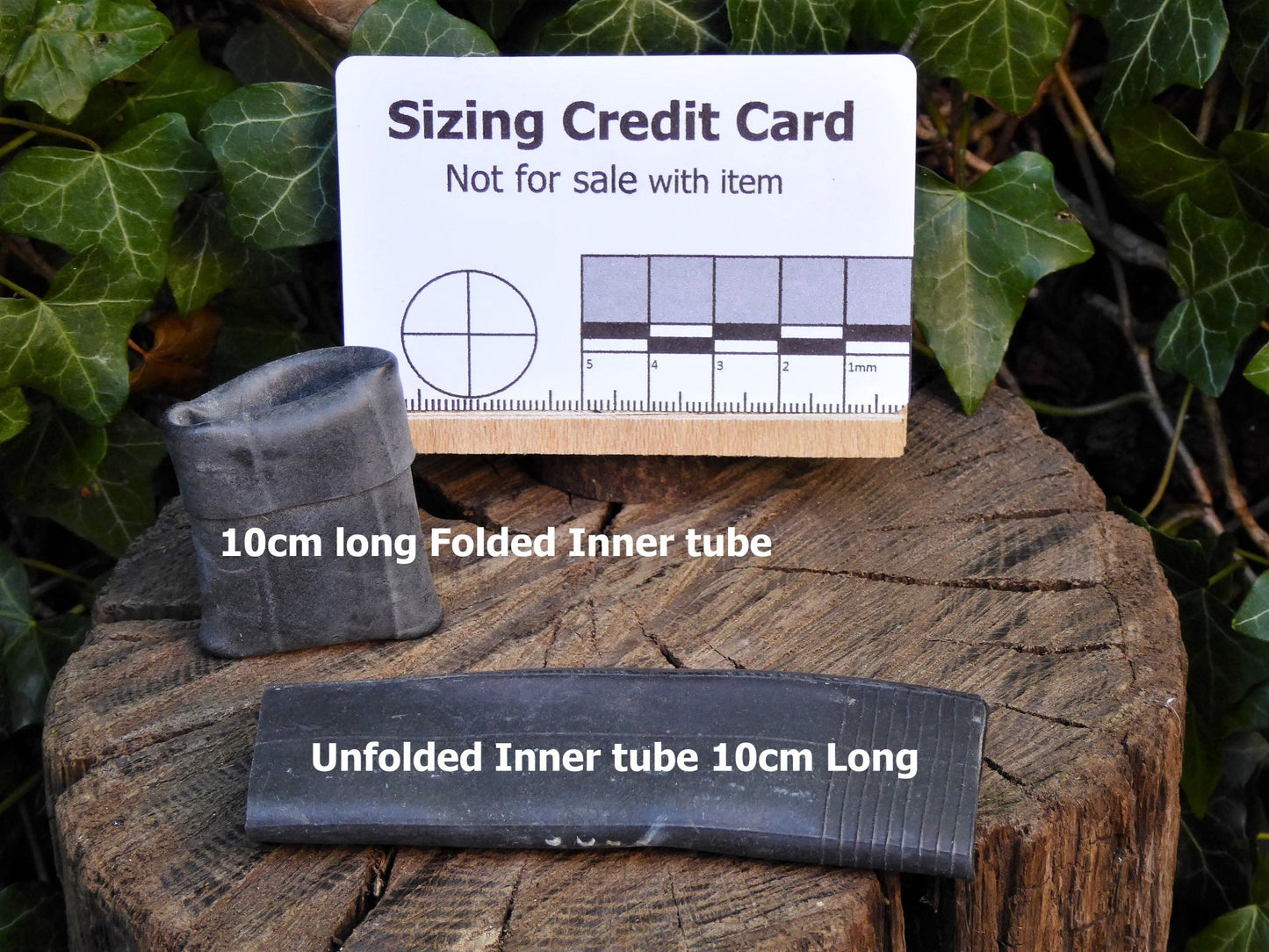 Fatwood stick, Jute Rope & Inner tube Bushcraft Bushcraft Kit Huggins Attic    [Huggins attic]